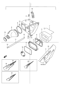 DR250 Воздухоочиститель
