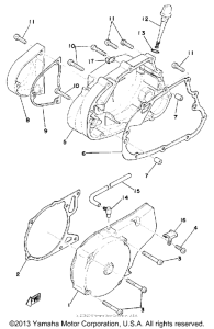 TY175C Боковые крышки