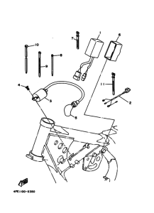 YZ125 YZ125G Equipo electrico