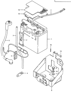 CS125 Аккумулятор