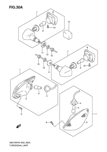GSX750 Поворотники
