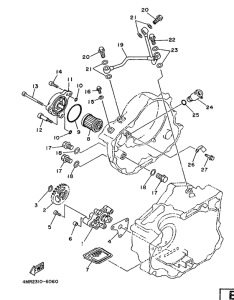 TT250R Масляный насос