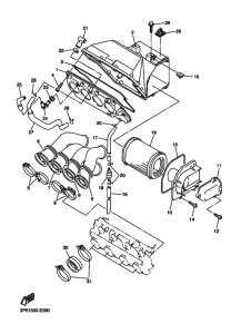 FJR1300A Впускная система