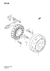DL650 Зажигание