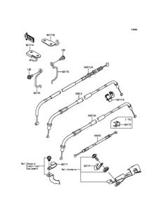 BJ250LFFA ケーブル