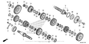 NC700X Трансмиссия