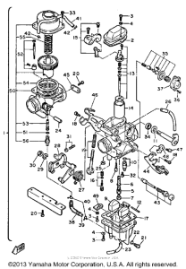 XT600NC (CA ED.) Карбюратор