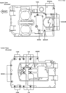 EN450 Болты крепления картера