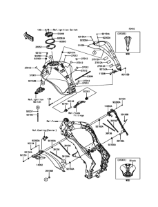 ZR1000 Топливный бак