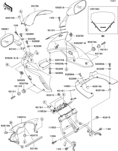 ZR750 Cowling(1 / 2)(h1-h3)