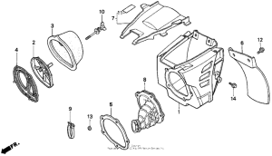 CR125R Air cleaner 91-92