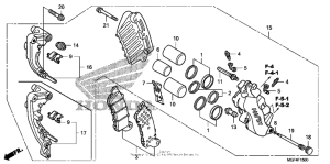 FSC600 (ABS) Передний суппорт