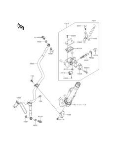 ER250 Главный тормозной цилиндр