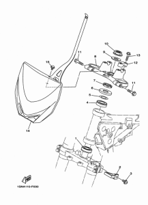 YZ85LW Управление