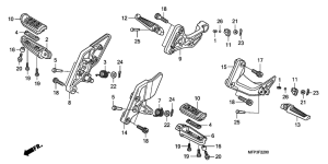 CB1300 (ABS) Ступень передачи