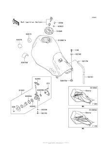  Топливный бак