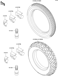 EX250 Покрышки