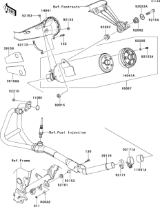 EX250 Глушитель