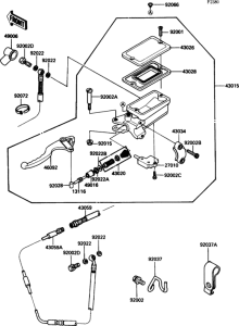 ZG1200 Цилиндр сцепления