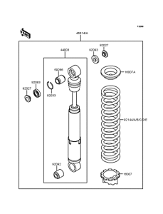 KX60 Амортизатор