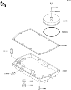 EN500 Поддон картера