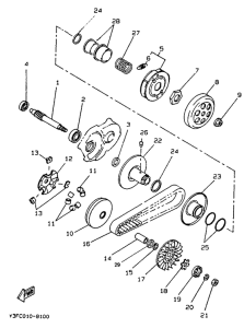 CW50 Сцепление