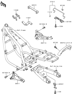 ZR750 Короб для АКБ