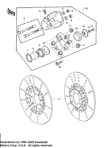  Передний суппорт