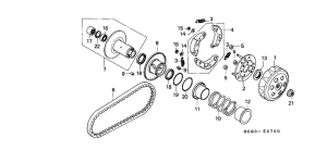 SGX50S Вариатор