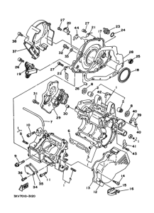 TZR250RS ｸﾗﾝｸｹｰｽ