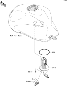 ZR1000 Топливный насос