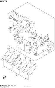  Задний суппорт