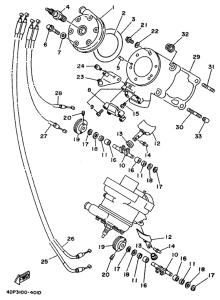 TZ250 Головка цилиндров