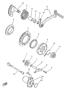 YN50R Стартер