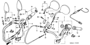VT750C Switch / cable