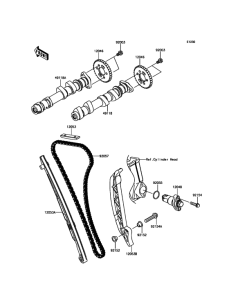 EX650 Распред вал