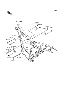  Крепление двигателя