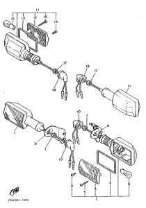 XT600Z Поворотники
