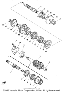 MX100B Трансмиссия