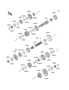 EX250 Трансмиссия