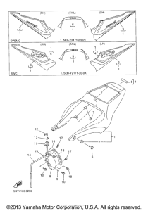 YZF-R6 Боковые обтекатели
