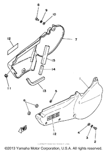 IT425G Боковые обтекатели
