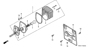 C50 Taillight unit ass`y
