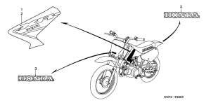 XR70R Label read the manual