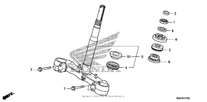 FSC600 (ABS) Траверса нижняя
