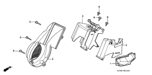 SH50D Fan cover / shroud