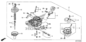 CHF50 Карбюратор