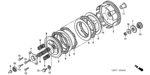 CR85RB Бендикс