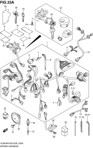 VL800 Жгут проводов