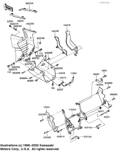 ZX900 Fairing lowers